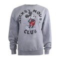 Sports Grey - Front - Disney Womens-Ladies Mickey Mouse Club Crew Neck Sweatshirt