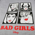 Sports Grey - Lifestyle - Disney Womens-Ladies Bad Girls Crew Neck Sweatshirt