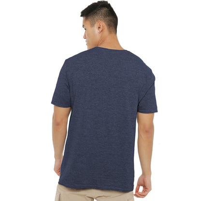 Navy - Pack Shot - Star Wars: The Mandalorian Unisex Adult Joy To The Galaxy Grogu Polycotton T-Shirt