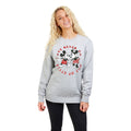 Heather Grey - Lifestyle - Disney Womens-Ladies Love Never Goes Out Of Style Crew Neck Sweatshirt