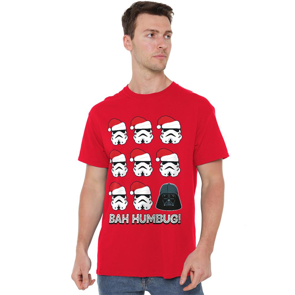 Red - Lifestyle - Star Wars Unisex Adult Empire Bah Humbug T-Shirt