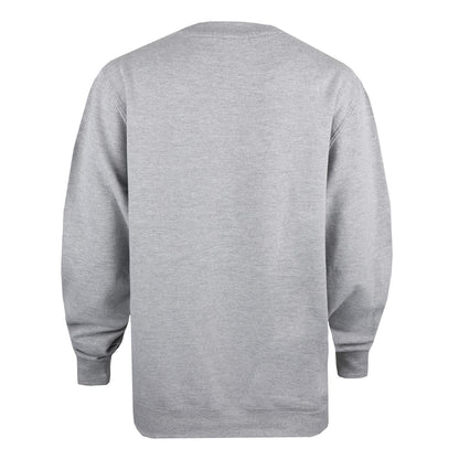 Sports Grey - Back - Disney Womens-Ladies Mickey Mouse Face Crew Neck Sweatshirt