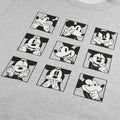 Sports Grey - Side - Disney Womens-Ladies Mickey Mouse Face Crew Neck Sweatshirt