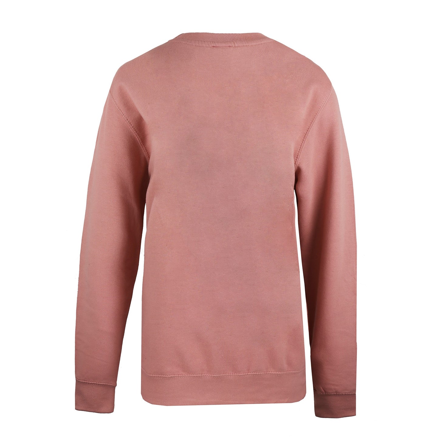 Dusty Pink - Back - Disney Womens-Ladies Mickey Forward Sketch Crew Neck Sweatshirt