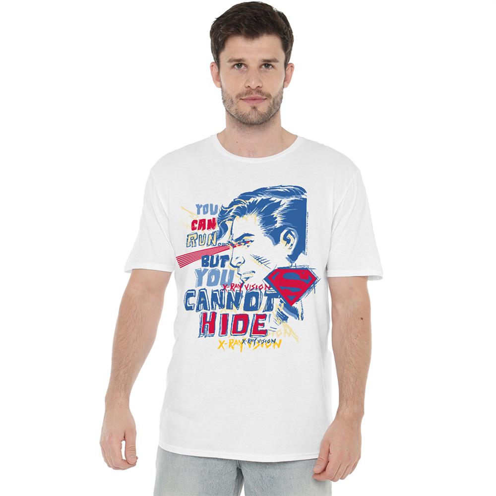White - Lifestyle - Superman Unisex Adult Cannot Hide Xray Vision T-Shirt