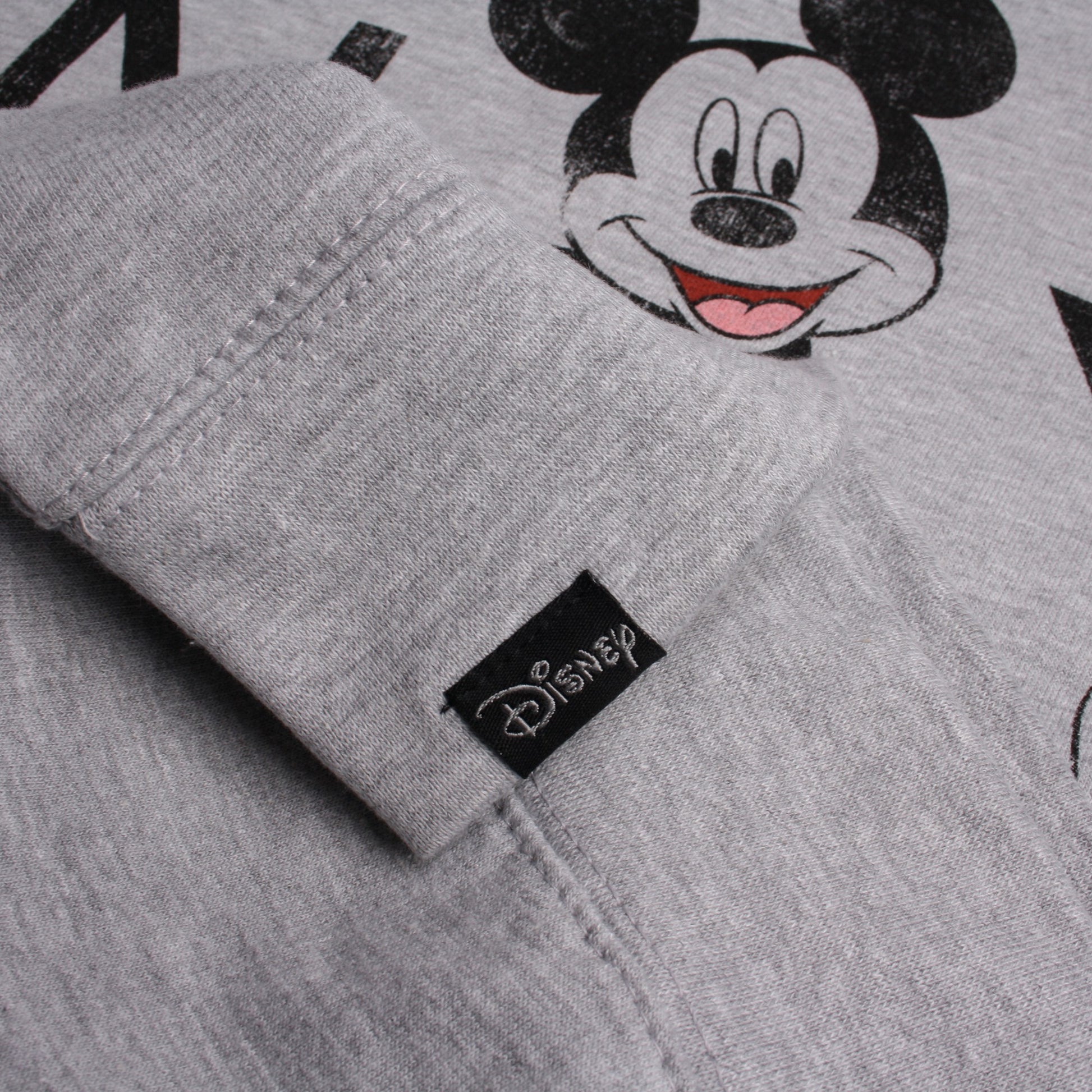 Sports Grey - Side - Disney Womens-Ladies New York Mickey Mouse Crew Neck Sweatshirt