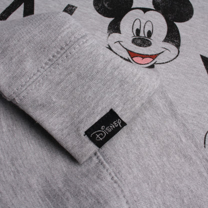 Sports Grey - Side - Disney Womens-Ladies New York Mickey Mouse Crew Neck Sweatshirt