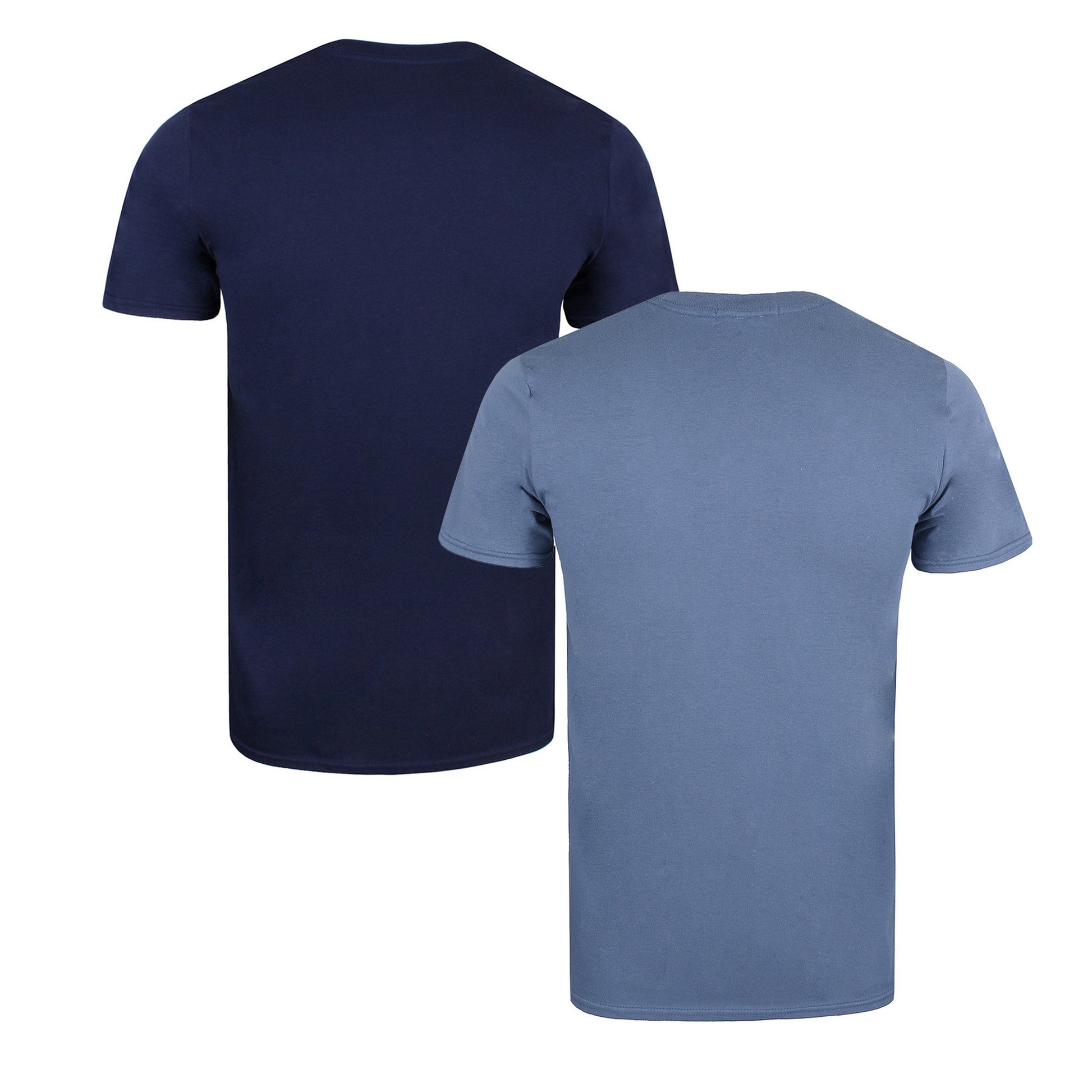 Black-Grey - Back - Marvel Mens Captain America T-Shirt (Pack of 2)