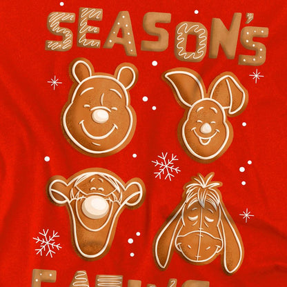 Red - Side - Disney Childrens-Kids Season´s Eatings Cookie Sweatshirt