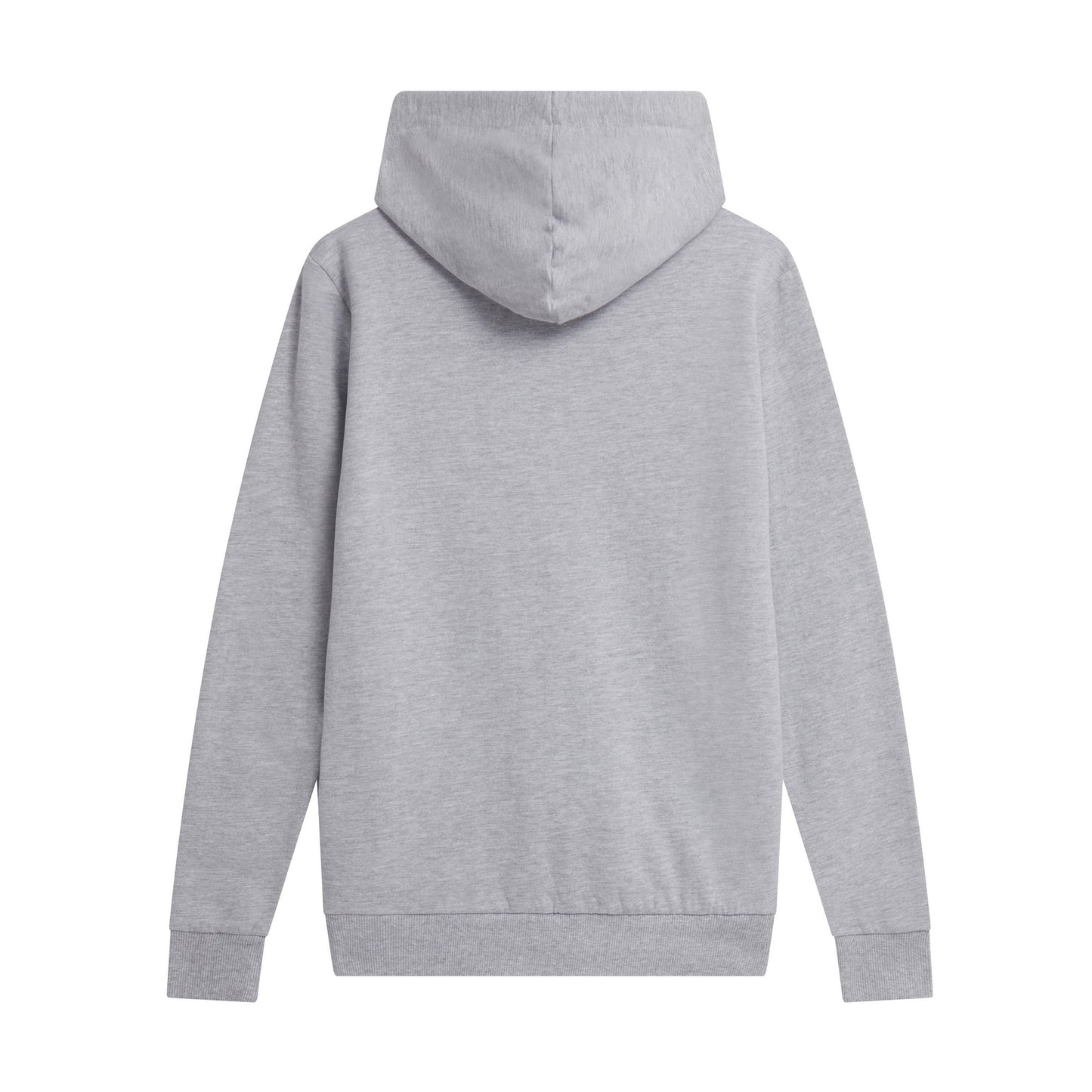 Heather Grey - Back - Wonder Woman Womens-Ladies Logo Hoodie