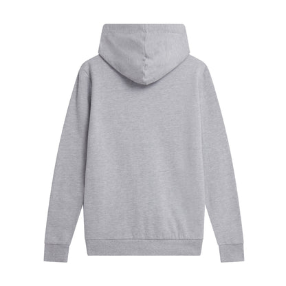 Heather Grey - Back - Wonder Woman Womens-Ladies Logo Hoodie