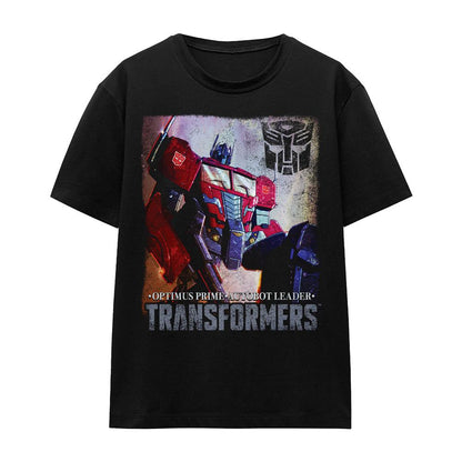 Black - Front - Transformers Womens-Ladies Generations Optimus Prime Comic Cover T-Shirt