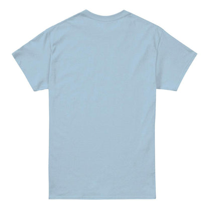 Light Blue - Back - Superman Unisex Adult Flying Outline T-Shirt