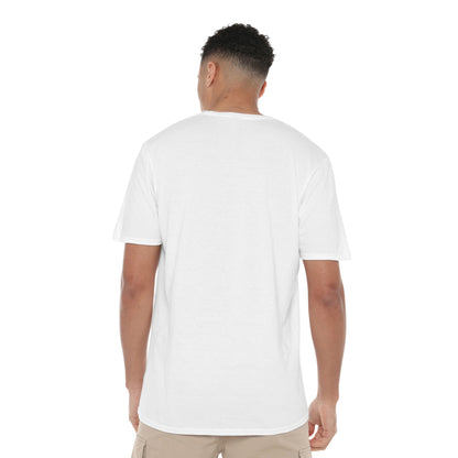 White - Pack Shot - Monopoly Unisex Adult Santa Hat T-Shirt