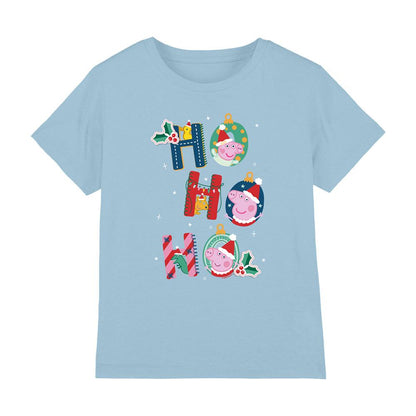 Light Blue - Front - Peppa Pig Childrens-Kids Siblings T-Shirt