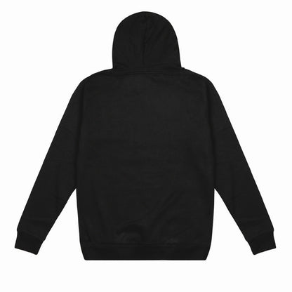 Black - Back - Wonder Woman Womens-Ladies Metallic Logo Hoodie
