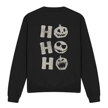 Black - Front - The Nightmare Before Christmas Unisex Adult Jack Skellington Sweatshirt