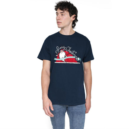 Navy - Lifestyle - The Nightmare Before Christmas Unisex Adult Scary Christmas T-Shirt