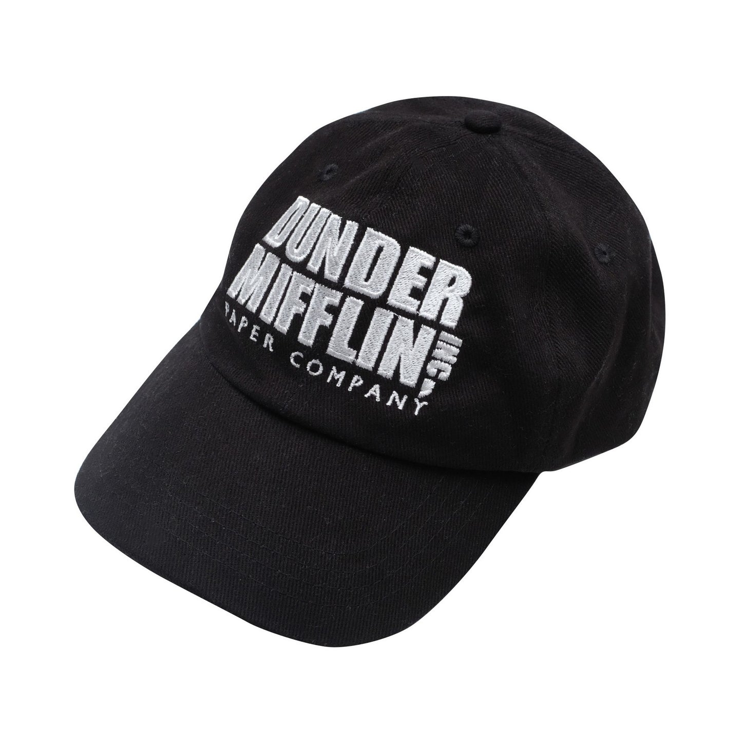 Black - Back - The Office Mens Dunder Mifflin Baseball Cap