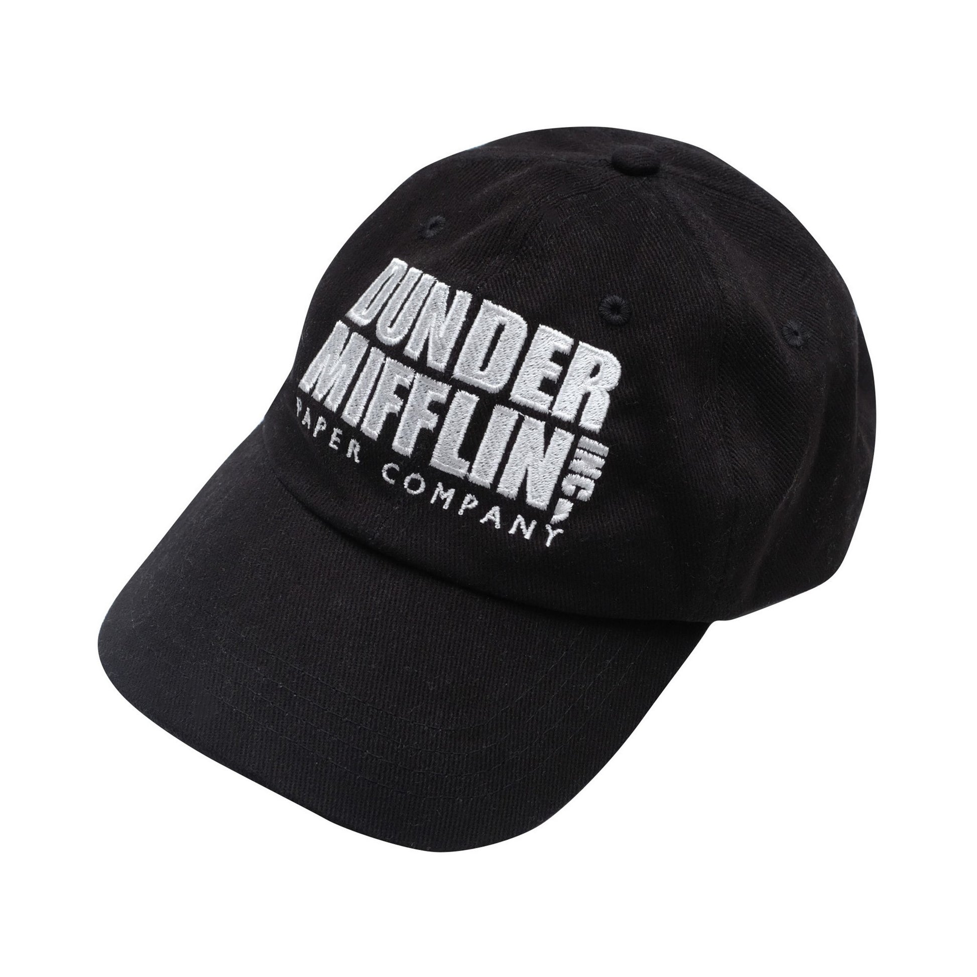 Black - Back - The Office Mens Dunder Mifflin Baseball Cap