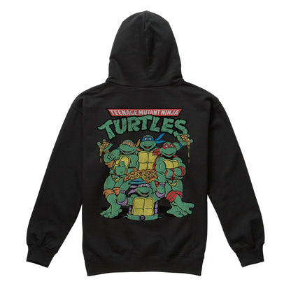 Black - Back - Teenage Mutant Ninja Turtles Mens Group Shot Hoodie