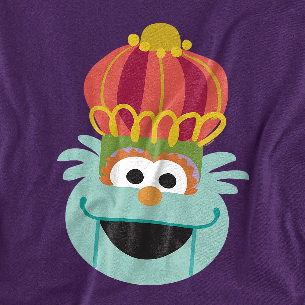 Purple - Side - Sesame Street Unisex Adult Rosita Nutcracker Christmas T-Shirt