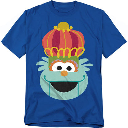 Royal Blue - Front - Sesame Street Unisex Adult Rosita Nutcracker Christmas T-Shirt