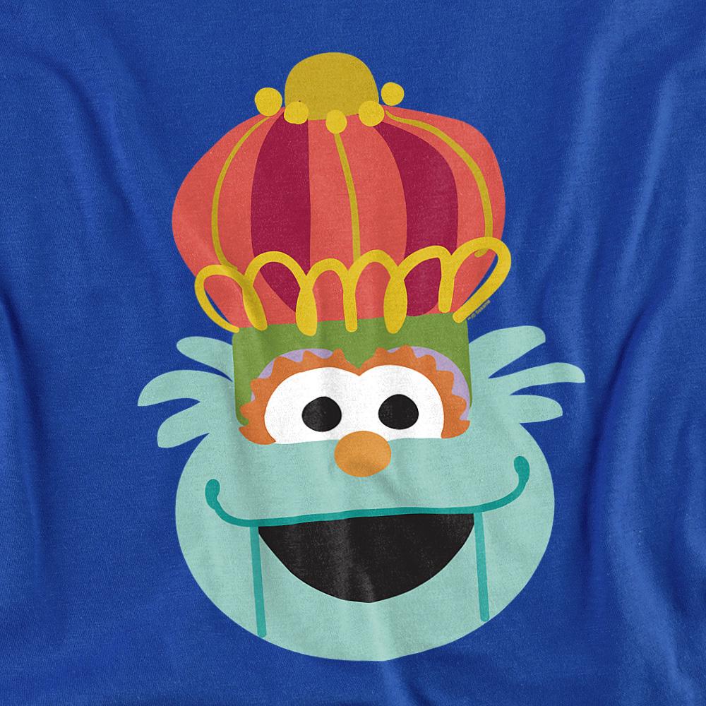 Royal Blue - Side - Sesame Street Unisex Adult Rosita Nutcracker Christmas T-Shirt