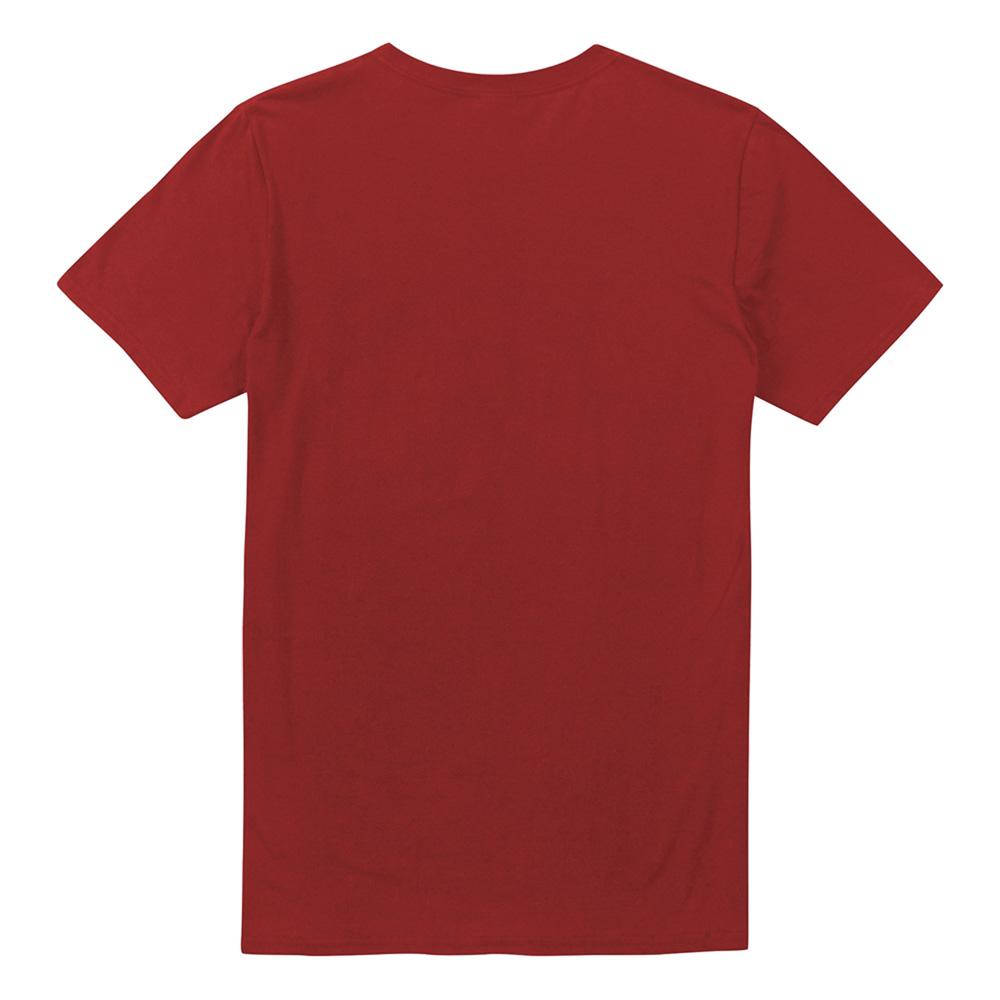 Cardinal - Back - Sesame Street Unisex Adult Vintage Wreath Christmas T-Shirt