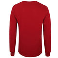 Cardinal Red - Back - Cobra Kai Mens Eagle Fang Karate Logo Long-Sleeved T-Shirt