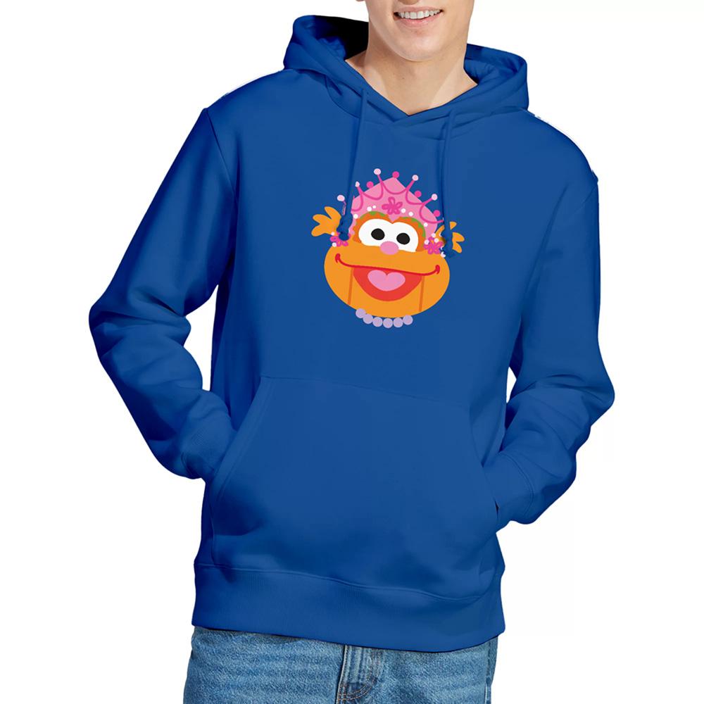 Royal Blue - Lifestyle - Sesame Street Unisex Adult Zoey Nutcracker Christmas Hoodie