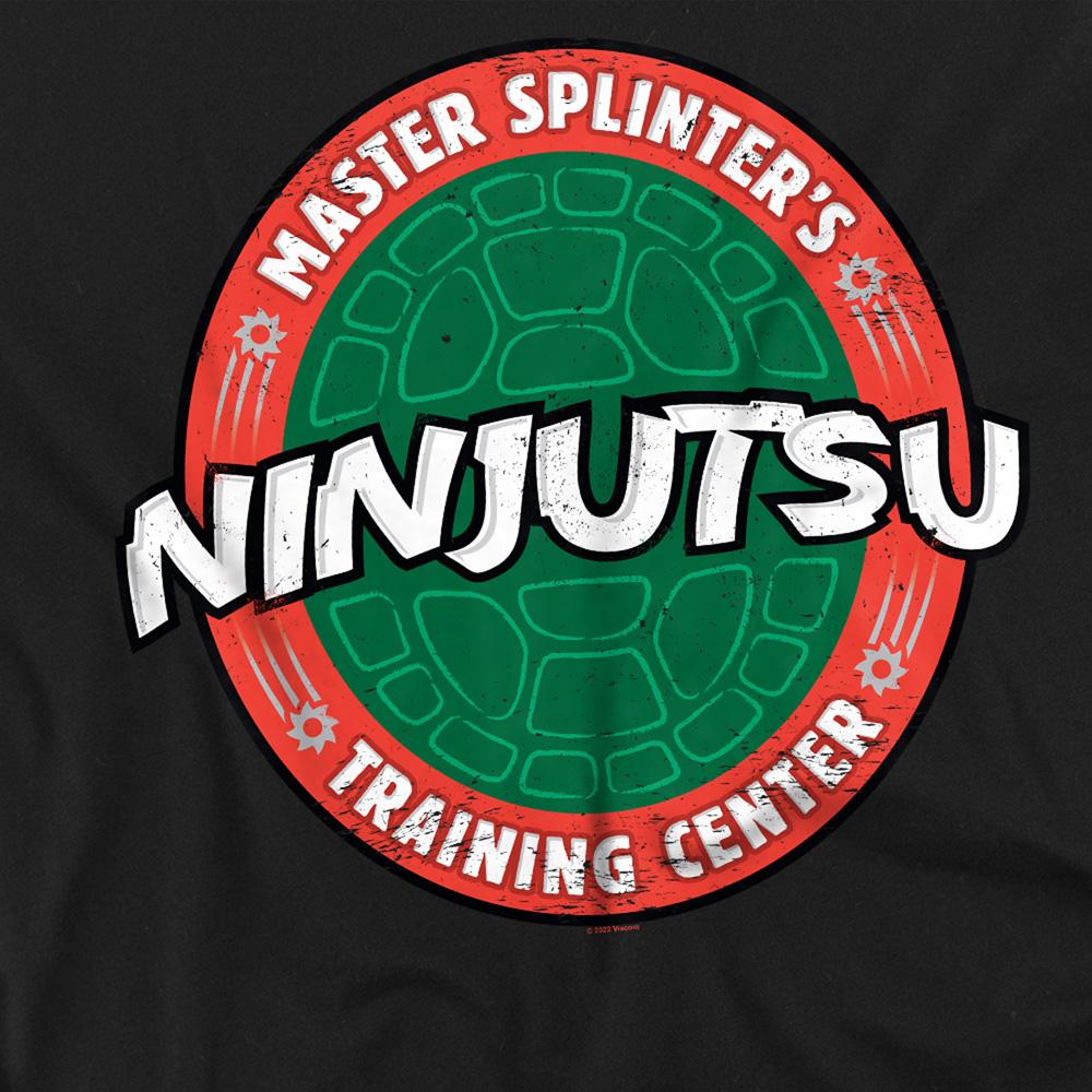 Black - Side - Teenage Mutant Ninja Turtles Unisex Adult Ninjutsu School T-Shirt