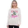 Stone - Side - Disney Womens-Ladies Hit The Slopes Mickey Mouse Sweatshirt