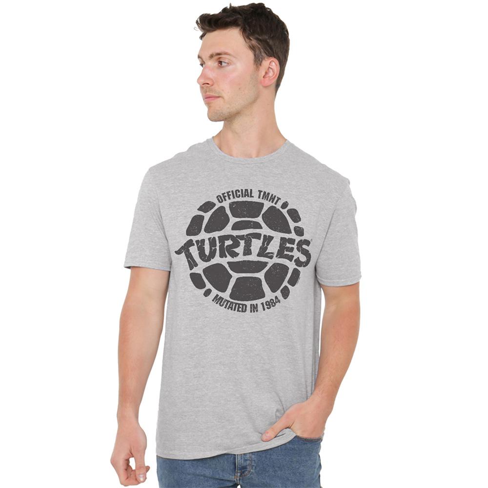 Athletic Heather - Back - Teenage Mutant Ninja Turtles Unisex Adult Mutant 84 Heather T-Shirt
