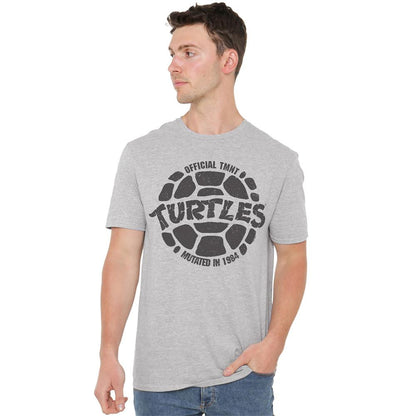 Athletic Heather - Back - Teenage Mutant Ninja Turtles Unisex Adult Mutant 84 Heather T-Shirt
