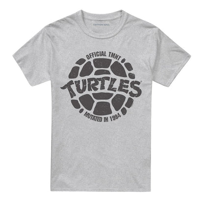 Athletic Heather - Front - Teenage Mutant Ninja Turtles Unisex Adult Mutant 84 Heather T-Shirt