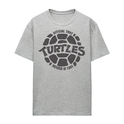 Athletic Heather - Front - Teenage Mutant Ninja Turtles Womens-Ladies Mutant 84 Heather T-Shirt