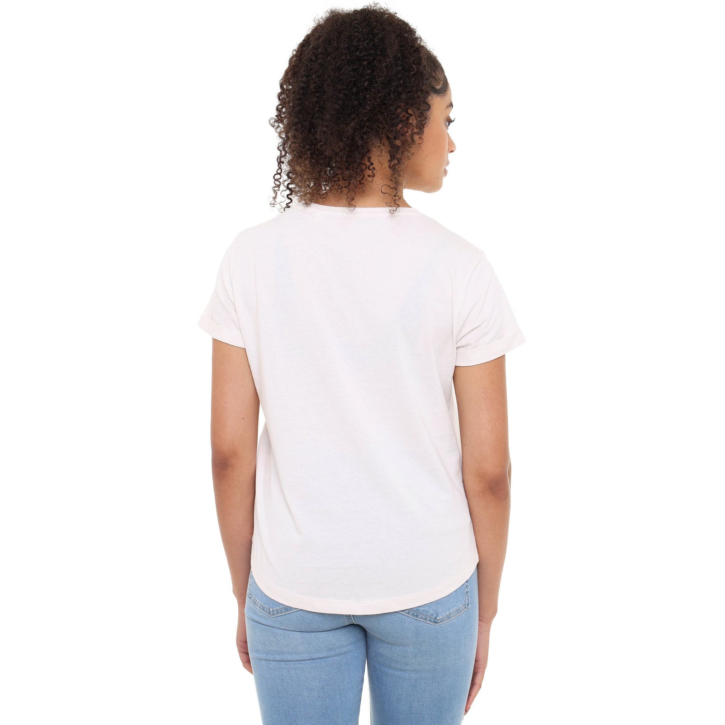 Vintage White - Lifestyle - Disney Womens-Ladies ST. Moritz Mickey Mouse T-Shirt