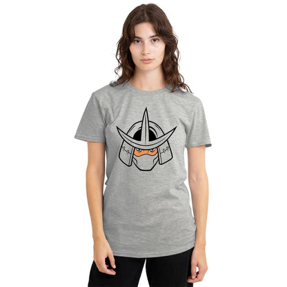 Athletic Heather - Back - Teenage Mutant Ninja Turtles Womens-Ladies Shredder Angry Heather T-Shirt