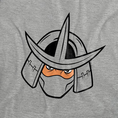 Athletic Heather - Side - Teenage Mutant Ninja Turtles Womens-Ladies Shredder Angry Heather T-Shirt