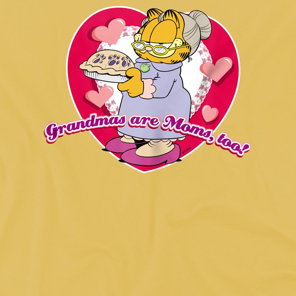 Banana Yellow - Side - Garfield Unisex Adult Don´t Forget Grandma T-Shirt