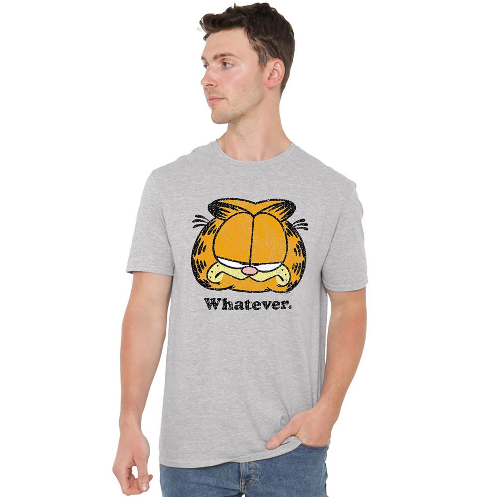 Athletic Heather - Back - Garfield Unisex Adult Whatever T-Shirt