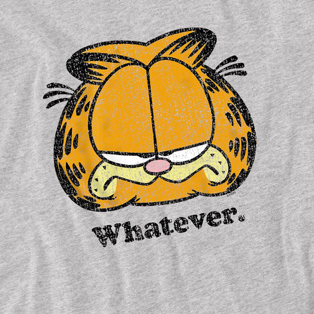 Athletic Heather - Side - Garfield Unisex Adult Whatever T-Shirt