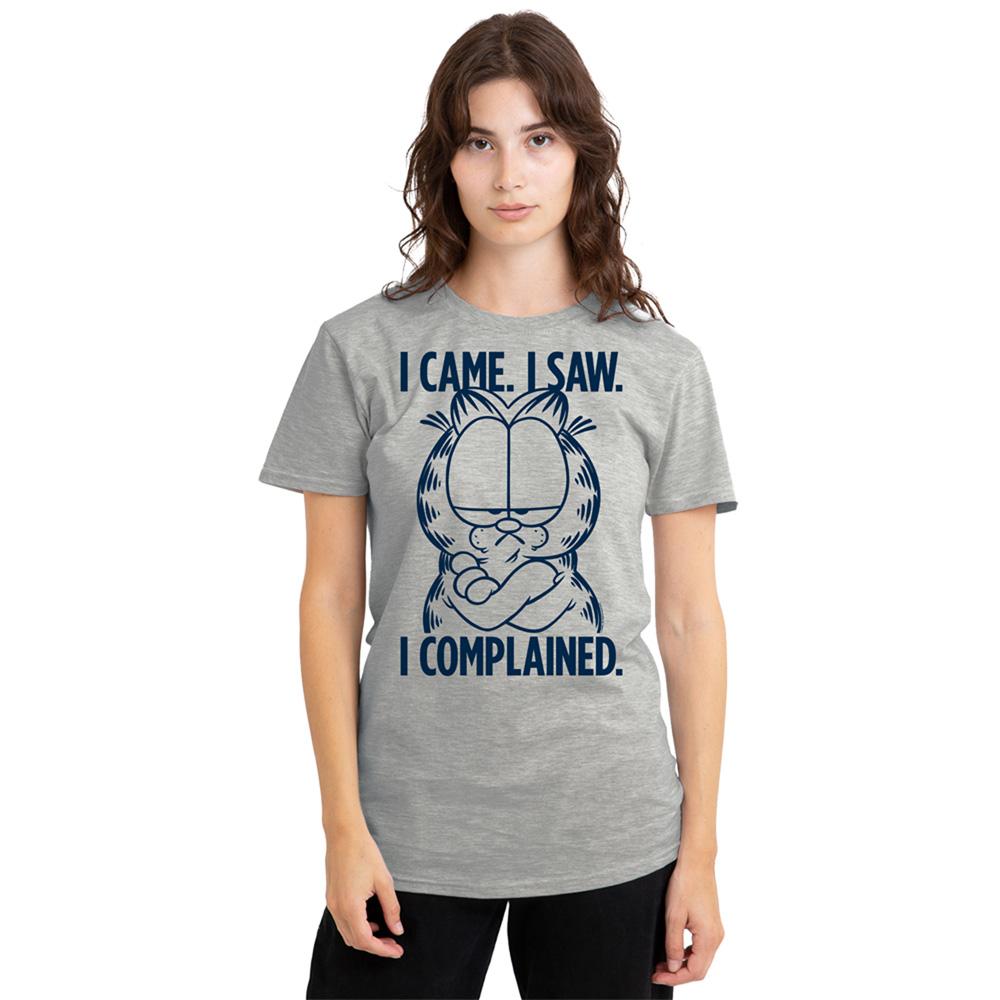 Athletic Heather - Back - Garfield Womens-Ladies I Complained Heather T-Shirt