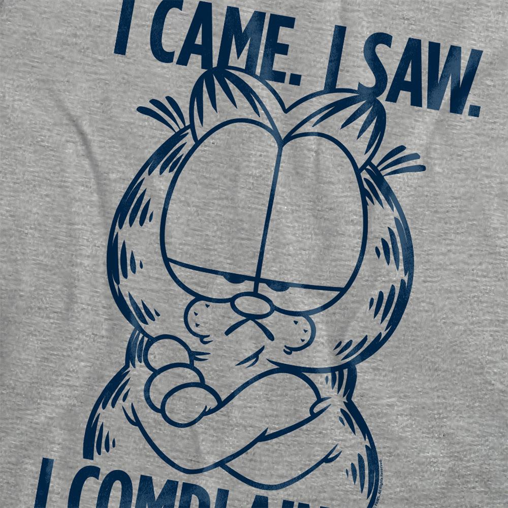 Athletic Heather - Side - Garfield Womens-Ladies I Complained Heather T-Shirt