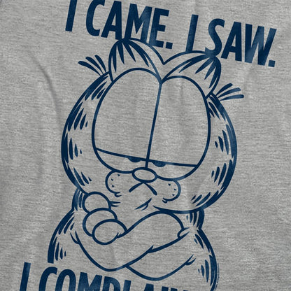 Athletic Heather - Side - Garfield Womens-Ladies I Complained Heather T-Shirt