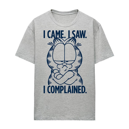 Athletic Heather - Front - Garfield Womens-Ladies I Complained Heather T-Shirt