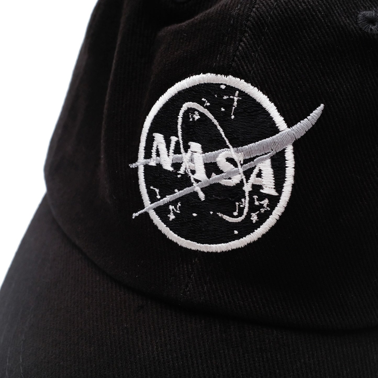 Black-White - Lifestyle - NASA Mens Meatball Baseball Cap