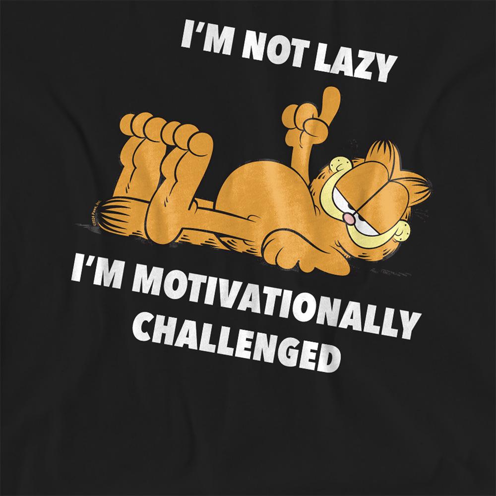 Black - Side - Garfield Womens-Ladies Track And Field T-Shirt