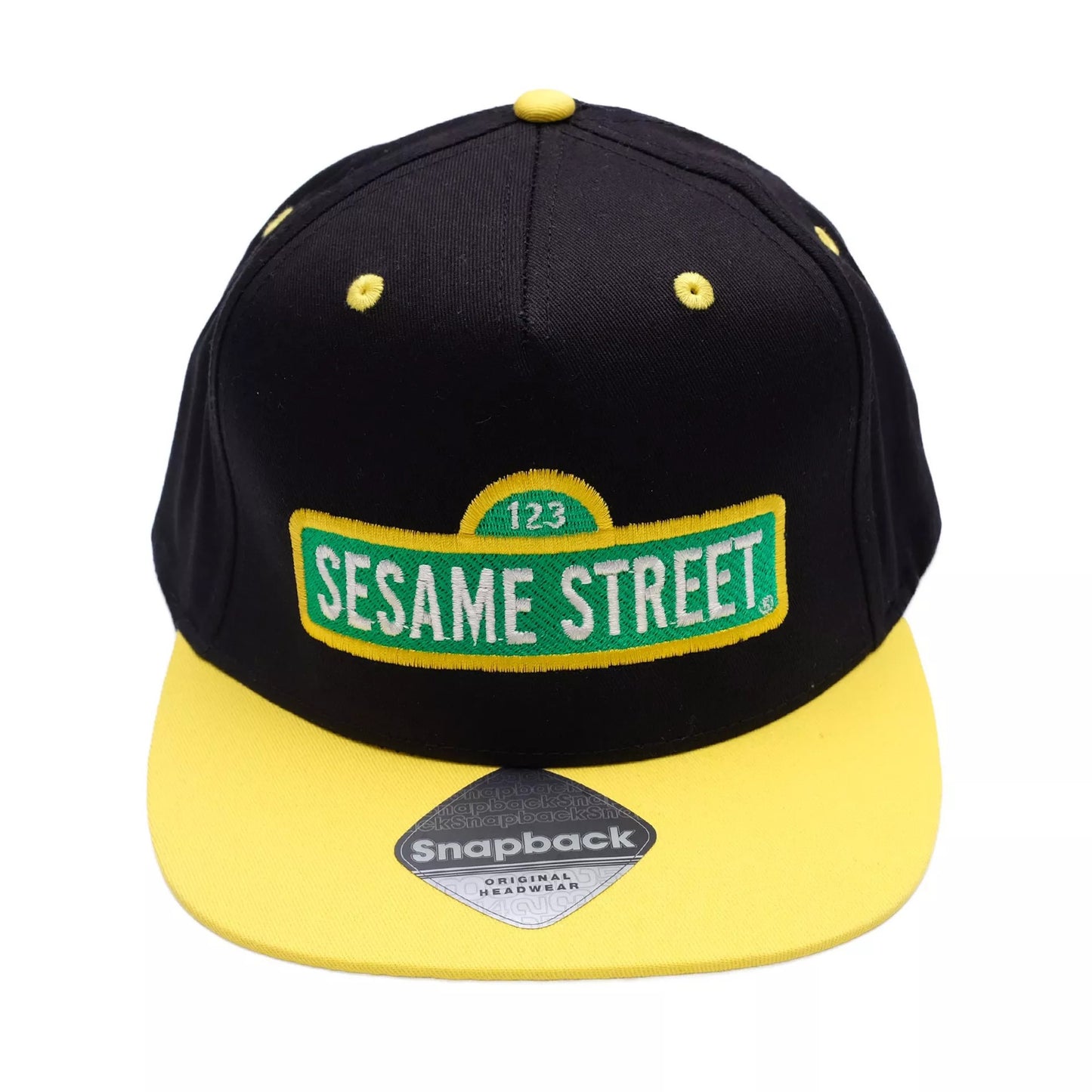 Black - Front - NASA Mens Meatball Logo Baseball Cap